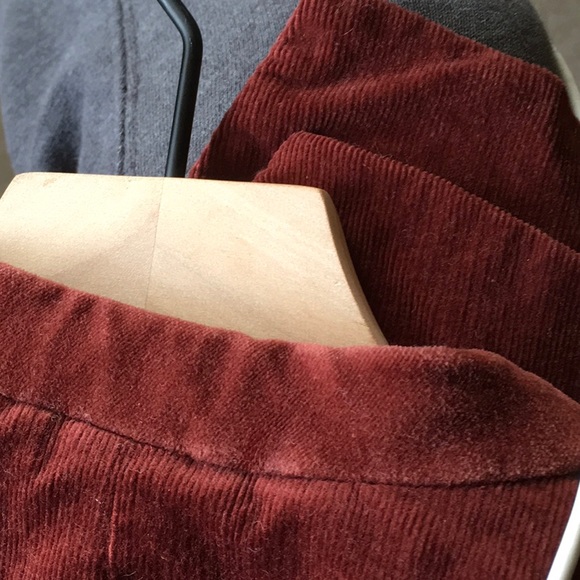 H&M Rust Corduroy Fitted Stretch Blazer - Picture 5 of 6